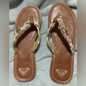 Vintage Roxy Women's Mateo Flip Flops-EUC